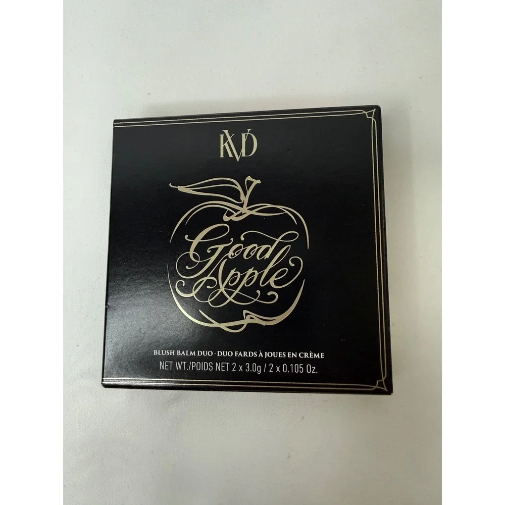 KVD Beauty Good Apple Blush Balm Duo Cream Blush Palette New in Box